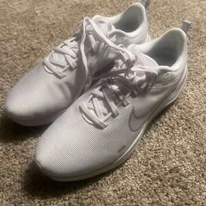 Nike White Mesh Sneakers